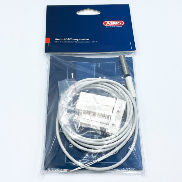 ABUS FU7350W Öffnungsmelder, 2-adrig, weiß, Reed-Kontakt