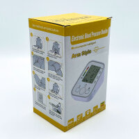 Vollautomatisches Oberarm-Blutdruckmessgerät, elektronisch, LCD