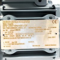 SEW Eurodrive SF47 DRS71S4 Getriebemotor, 0,37 kW, 1380/25 U/min
