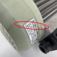 Olympia 003.00.00063 Pump (plastic cover broken) 1.5 HP, 3118230, 220-240/380-415V, A.4.5/2.6 50Hz, RPM 2800
