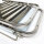 Royal Catering Stikkenwagen, Edelstahl, 7 Einschübe + Ablage, Tabletts 40x60 cm, Längseinschub, 90 kg, 2 Sicherheitsbügel