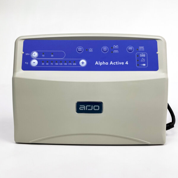 Arjo Alpha Active 4 Wechseldruckmatratzen-Ersatzsystem, bis 200 kg, 648315 (Nur Pump)