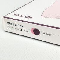 Velites Quad Ultra Hand Grips No Chalk, Größe L, Rosa, Handgriffe für CrossTraining