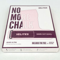 Velites Quad Ultra Hand Grips No Chalk, Größe L, Rosa, Handgriffe für CrossTraining