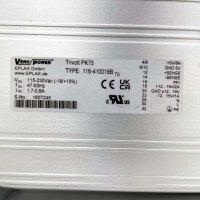 Vero Power Trivolt PK75 Power Supply 75W 116-410018B Industrial Power Supply, 1.7-0.8A, 47-63Hz, 115-230Vac