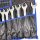 BGS Open-End/Ring Wrench Set, Inch Sizes (Pocket Fabric Torn) 1/4" - 1 1/4" 25-Piece Set - 9473