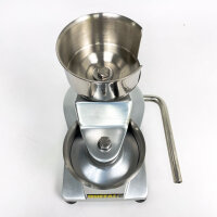 Buffalo CE225 Manual Hamburger Press Hamburger Machine Burger Press Aluminum 138 g Portable