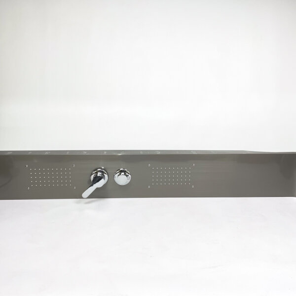 Duschpaneel Thermostat-Mischer (mit kleiner Delle), Körpermassagedüsen, Handbrause, Regendusche
