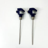 2x WIKA TP1-6-200, Temperaturfühler, 1x PT100 IEC...