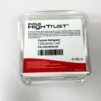EVOLIS High Trust Custom Hologram, Ribbon Card Printer, 1200 Prints/Roll, LVA036P02758