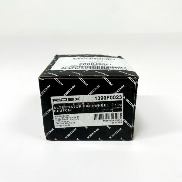 RIDEX 1390F0023 Generator freewheel, 5 ribs, Ø 58.5 mm, 17 mm inner diameter