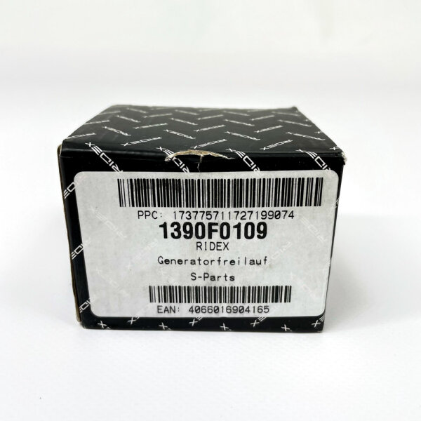 RIDEX 1390F0109 Generator freewheel, 6 grooves, 16.3 mm, special tool required