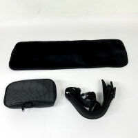 PURE by GEWA Violin Case PS350.186 Polycarbonate 2.4, 79 x 26 x 16 cm, Shaped Case, Grey/Black