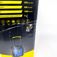 Michelin MPX16EP Cold Water High-Pressure Cleaner 125 Bar 420 l/h 1600W with Surface Cleaner