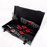 STIER 45-SET HSS M3-12, Thread cutting set (lock is...