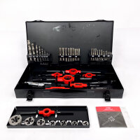 STIER 45-SET HSS M3-12, Thread cutting set (lock is broken) 903685