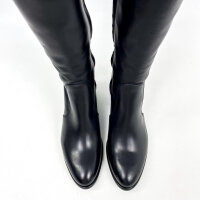 Metisse EL646 womens boots in black leather, size 37
