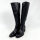 Metisse EL646 womens boots in black leather, size 37