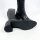 Metisse EL646 Damenstiefel, aus schwarzem Leder, Größe 38