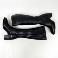 Metisse EL646 Damenstiefel, schwarzes Leder, Größe 41