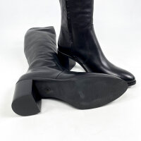 Metisse EL646 Damenstiefel, schwarzes Leder, Größe 41