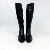 Metisse EL646 Damenstiefel, schwarzes Leder, Größe 41