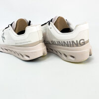 On Cloudsurfer Next Mens Running Shoes, EU 44.5, Ivory/Silver, Polyamide and Polyester