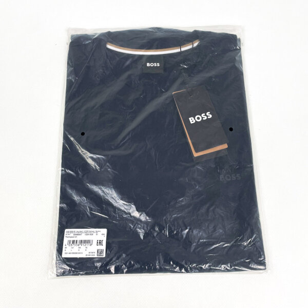 Hugo Boss Thompson 01 Mens T-Shirt, Size L, Dark Blue, Cotton, 50468347