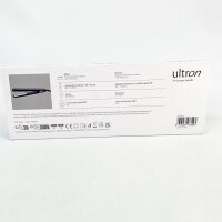 Ultron, Mach 2 Glam Edition, Glätteisen, Titanplatten, 45 Watts, Schwarz