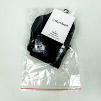 Calvin Klein Mens Sneaker Socks, 3-Pack, EU 43–46, Black, Cotton, 701234366