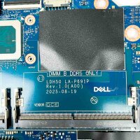 Dell PV15250 Motherboard – Dell Pro 15 Essential (Intel Core i7-1355U, DDR5) DP/N 0DGWDR / DGWDR, LA-P691P