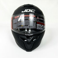 JDC Sabre ECE R22.06, Motorradhelm, Größe L (59-60 cm), Mattschwarz, 2787