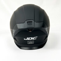 JDC Sabre ECE R22.06, Motorradhelm, Größe L (59-60 cm), Mattschwarz, 2787