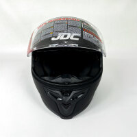 JDC Sabre ECE R22.06, Motorradhelm, Größe L (59-60 cm), Mattschwarz, 2787