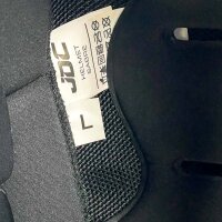 JDC Sabre ECE R22.06, Motorradhelm, Größe L (59-60 cm), Mattschwarz, 2787