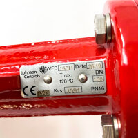 Johnson Controls VFB150H+7222, DN150 butterfly valve with VA-9070 actuator