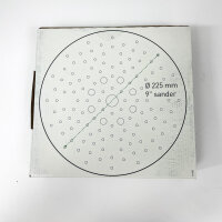 Festool Granat STF D225/128P80 GR/25 sandpaper, grit 80, 225mm diameter, 25 sanding discs, for filler and plaster