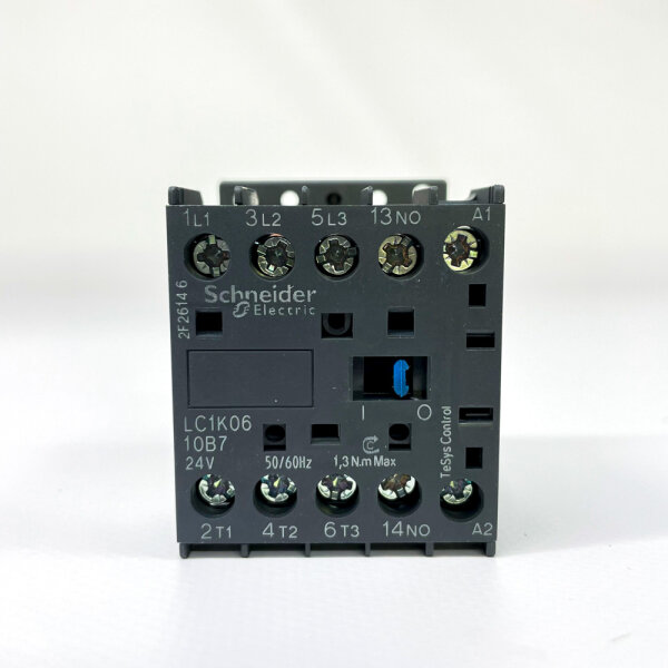 Schneider Electric TeSys Control LC1K0610B7 Power Contactor 24V 50/60Hz 2.2kW-400V 2F26147
