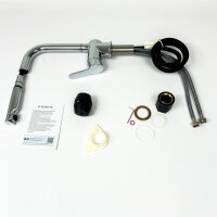 Hoga London 79700 Kitchen Faucet Chrome, 360° Swivel...