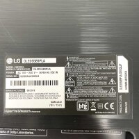 LG 55B9, OLED Smart TV, 55 inch, 3840 x 2160 pixels, 4K, UHD, OLED55B9PLA