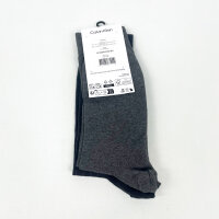 Calvin Klein Mens Pinstripe Socks, One Size, Dark Grey, 2-Pack, Cotton, 701235970