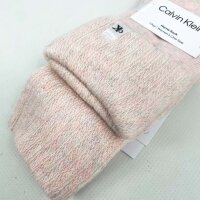 Calvin Klein 701235372 Damen Socken mit Umschlagbündchen One Size Rosa Baumwolle
