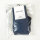Calvin Klein 701234208 Mens Short Socks, Denim, Cotton, 3-Pack, Size 43–46