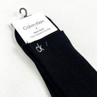 Calvin Klein Womens Short Socks, One Size, Black, 1 Pair, Lyocell, 701235382