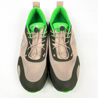 On X LOEWE Cloudsolo Womens Sneakers, EU 44, Khaki Green/Sand, recycled polyester