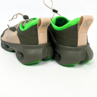 On X LOEWE Cloudsolo Womens Sneakers, EU 44, Khaki Green/Sand, recycled polyester