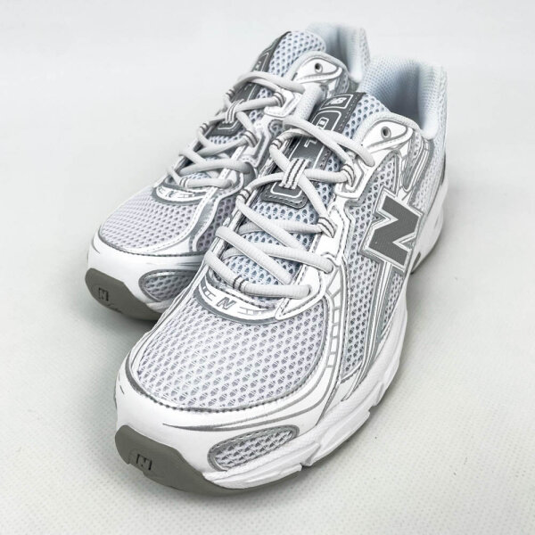 New Balance 740 Mens Sneakers, EU 42.5, White/Silver Metallic, Reflective, Textile, U740WM2