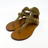 Isabel Marant Eveen Damen Sandalen Taupe Leder...