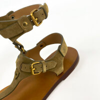 Isabel Marant Eveen Womens Sandals Taupe Leather SD0250FA-C2A04S