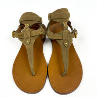 Isabel Marant Eveen Womens Sandals Taupe Leather SD0250FA-C2A04S